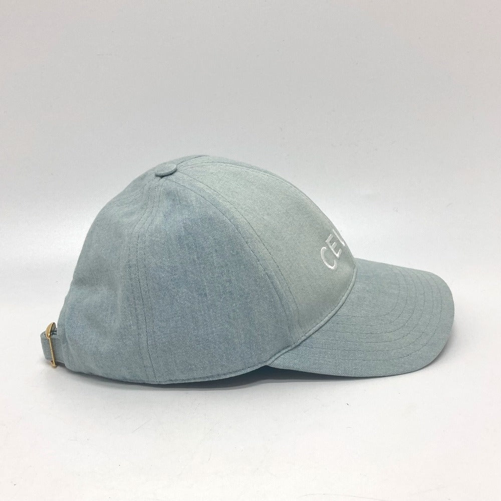 CELINE 2AUA1182N ロゴ ベースボールキャップ 帽子 キャップ キャンバス レディース - brandshop-reference