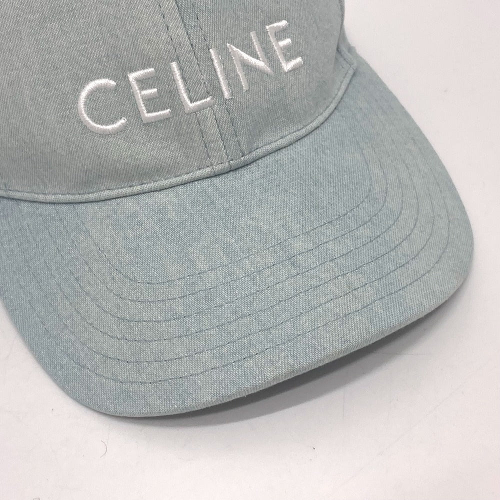 CELINE 2AUA1182N ロゴ ベースボールキャップ 帽子 キャップ キャンバス レディース - brandshop-reference