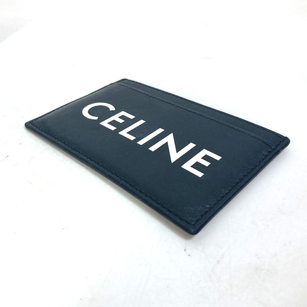 CELINE カードホルダー ロゴ パスケース 名刺入れ カードケース レザー メンズ - brandshop-reference