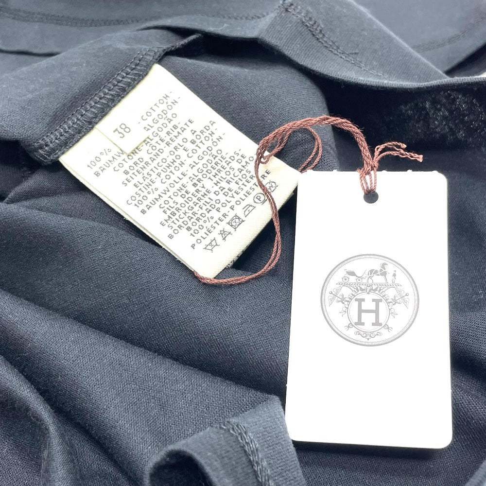 HERMES マイクロ 刺繍 ポケット Tシャツ 半袖Ｔシャツ コットン レディース - brandshop-reference