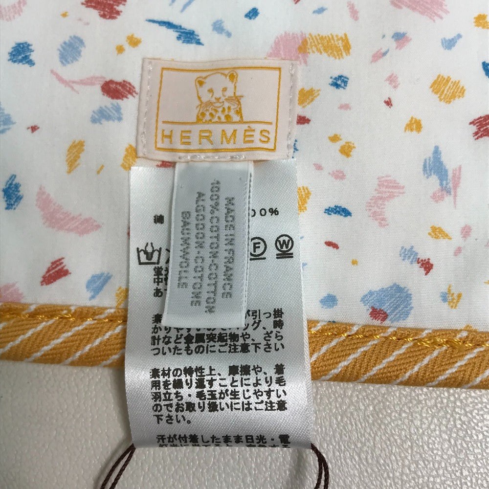 HERMES パスパス ビブ スタイ よだれかけ 雑貨 コットン キッズ - brandshop-reference