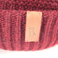 HERMES レザータグ 革タグ ボストン ビーニー 帽子 ニット帽 ニットキャップ ニット帽 カシミヤ メンズ - brandshop-reference