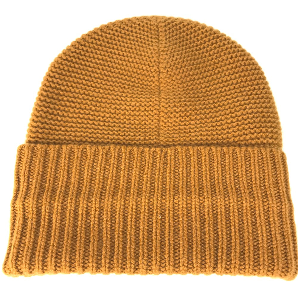 HERMES レザータグ ボストン ビーニー 帽子 ニット帽 ニットキャップ ニット帽 カシミヤ メンズ - brandshop-reference