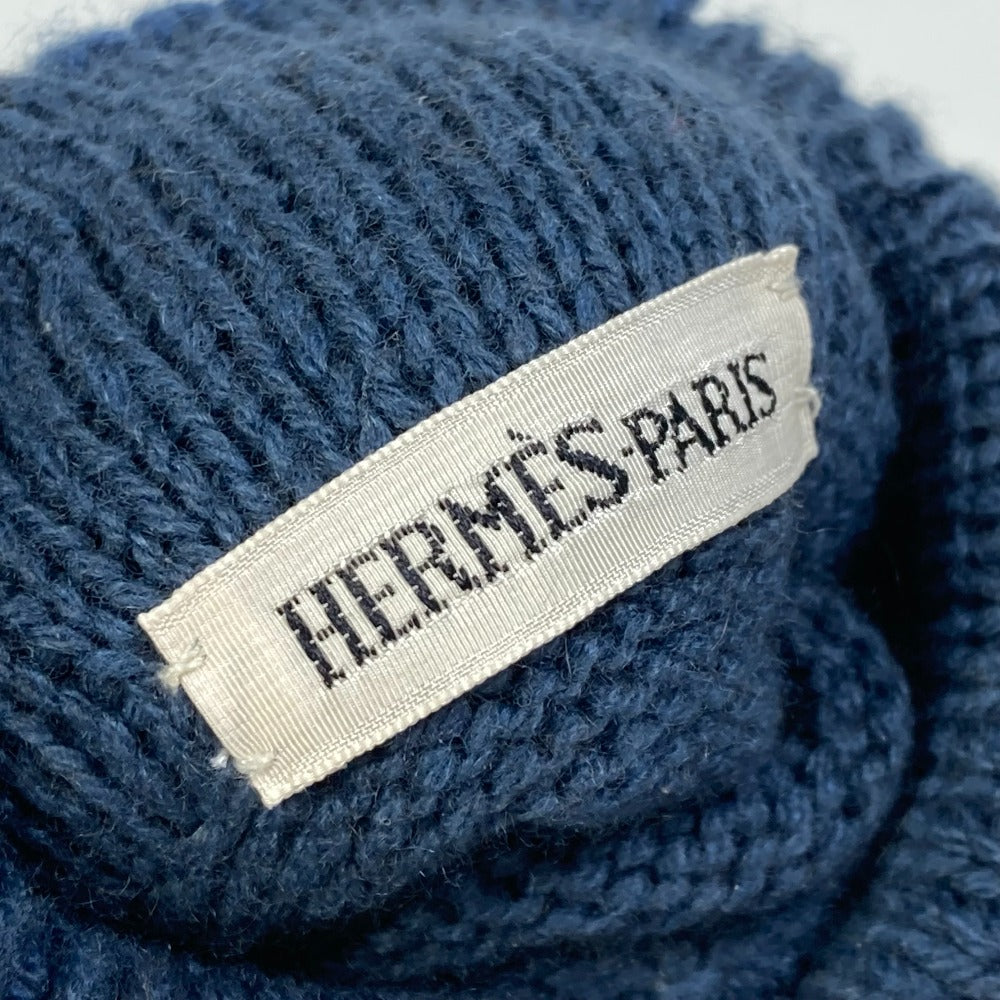 HERMES Hロゴ 手袋 グローブ カシミヤ レディース | brandshop-reference