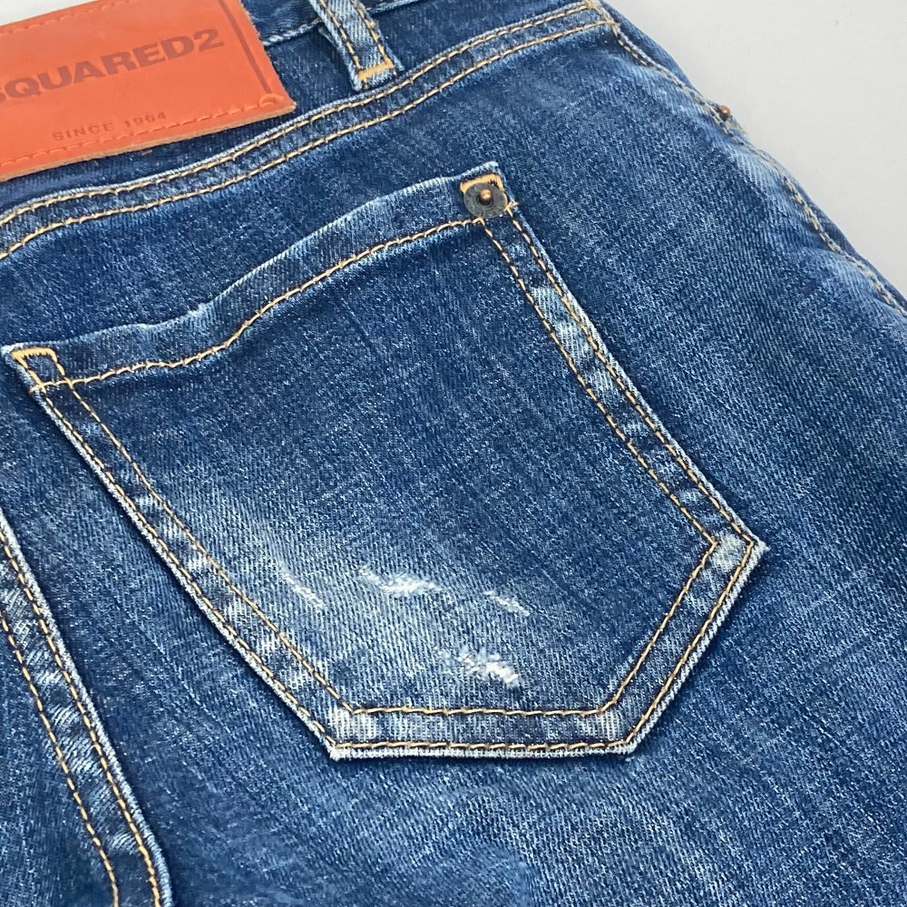 ディースクエアード DSQUARED2 ダメージ S75LB0557 アパレル ボトムス ジーンズ デニムパンツ デニム ブルー