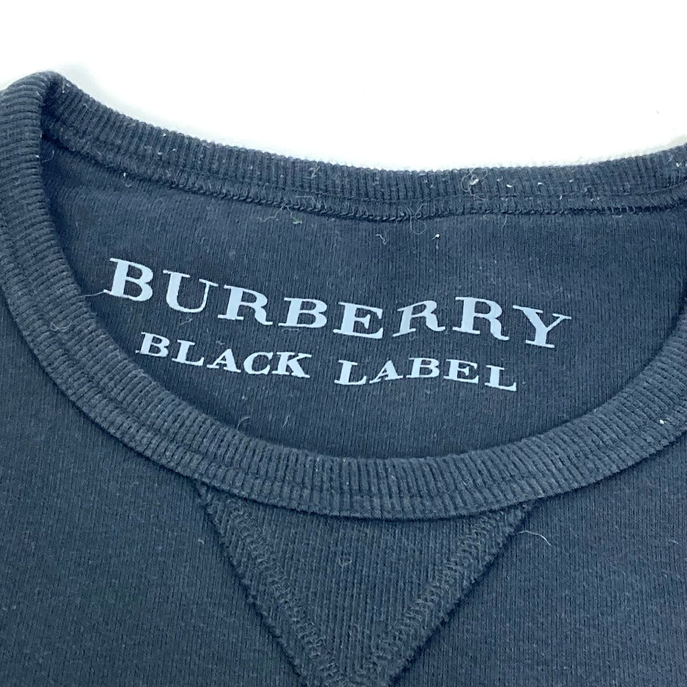 BURBERRY BLACK LABEL ホースマーク アパレル 長袖 スウェット トレーナー コットン メンズ - brandshop-reference