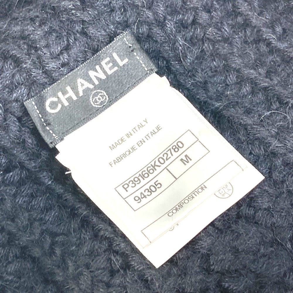 CHANEL P39166 ビーニー ニットキャップ ココマーク 編込み 帽子 ...