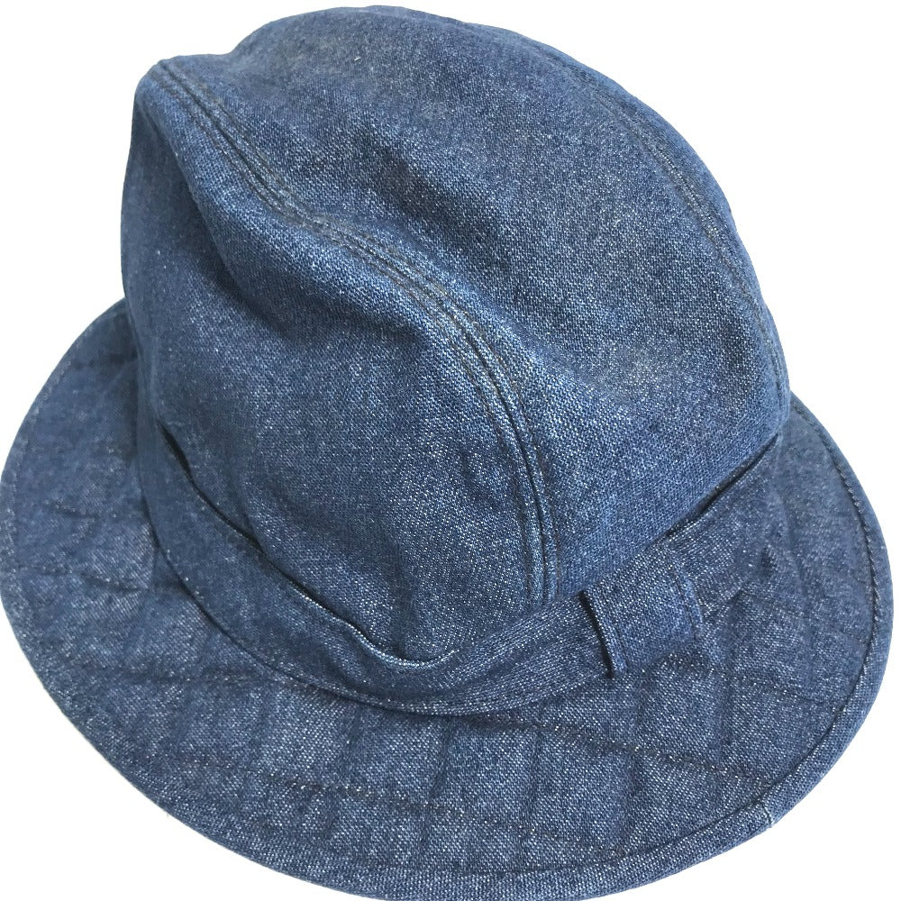 CHANEL キルティング ハット帽 帽子 バケットハット ボブハット ハット デニム レディース - brandshop-reference