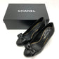 CHANEL CC ココマーク リボンモチーフ ヒール 靴 シューズ パンプス レザー レディース - brandshop-reference