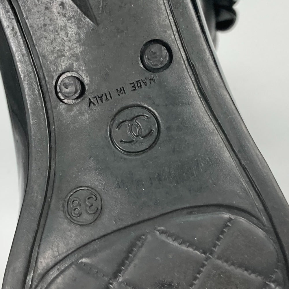 CHANEL シューズ 靴 カメリア レインブーツ ロング レインシューズ ラバー レディース - brandshop-reference