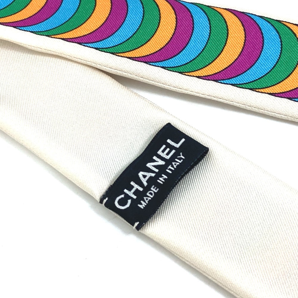CHANEL CC ココマーク バンドー スカーフ シルク レディース - brandshop-reference