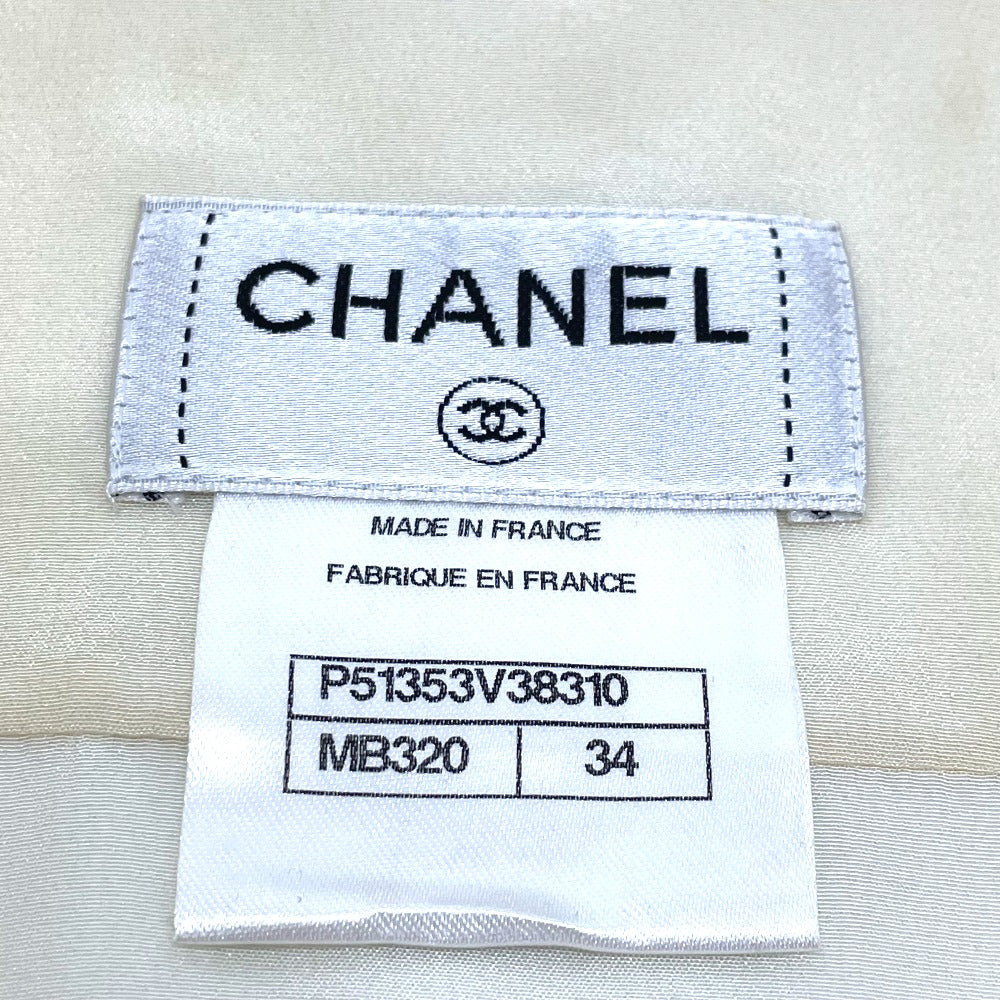CHANEL P51353 フラワーモチーフ ブラウス シャツ カットソー ノースリーブ トップスその他 シルク100% レディース - brandshop-reference