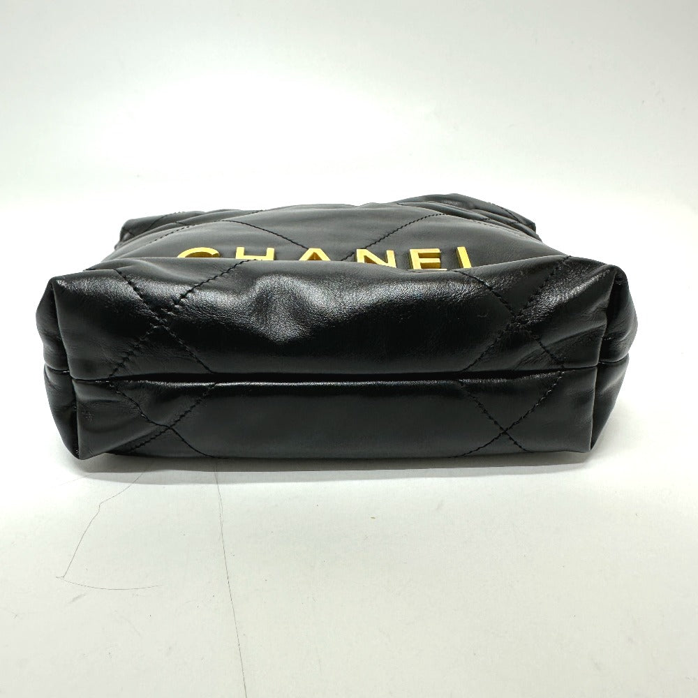 CHANEL AS3980 ココマーク CHANEL22 ミニ 2WAY カバン ショルダー ...