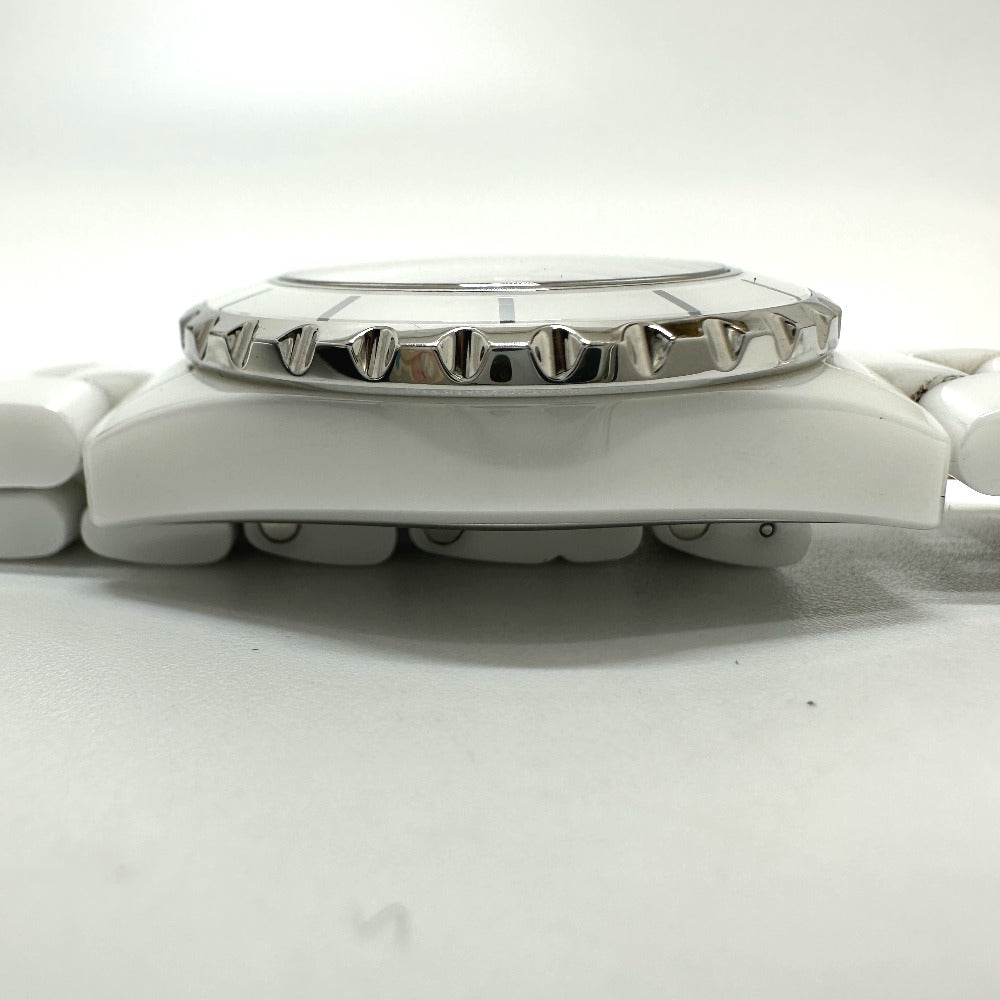 CHANEL Ｈ4863 J12 ピンクライト 1200本限定 クォーツ 腕時計 ホワイトセラミック レディース - brandshop-reference