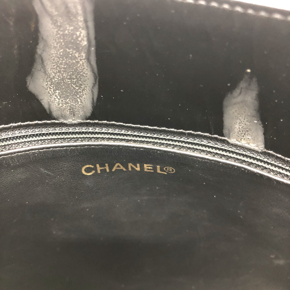 CHANEL ヴィンテージ マトラッセ キルティング Wチェーン/カバン トートバッグ パテントレザー レディース - brandshop-reference