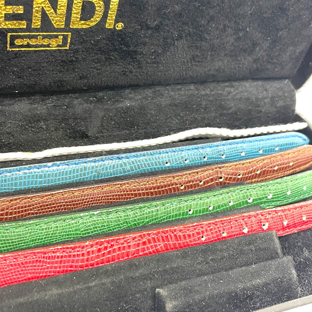 FENDI 640L カメレオン チェンジベルト 6色 クオーツ 腕時計 GP レディース - brandshop-reference