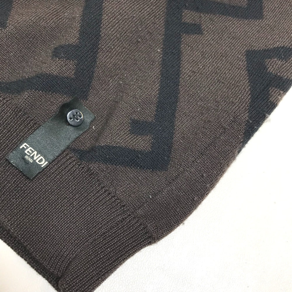 FENDI FZZ489 ニット トップス ロゴ 長袖 丸首 アパレル セーター ウール メンズ - brandshop-reference