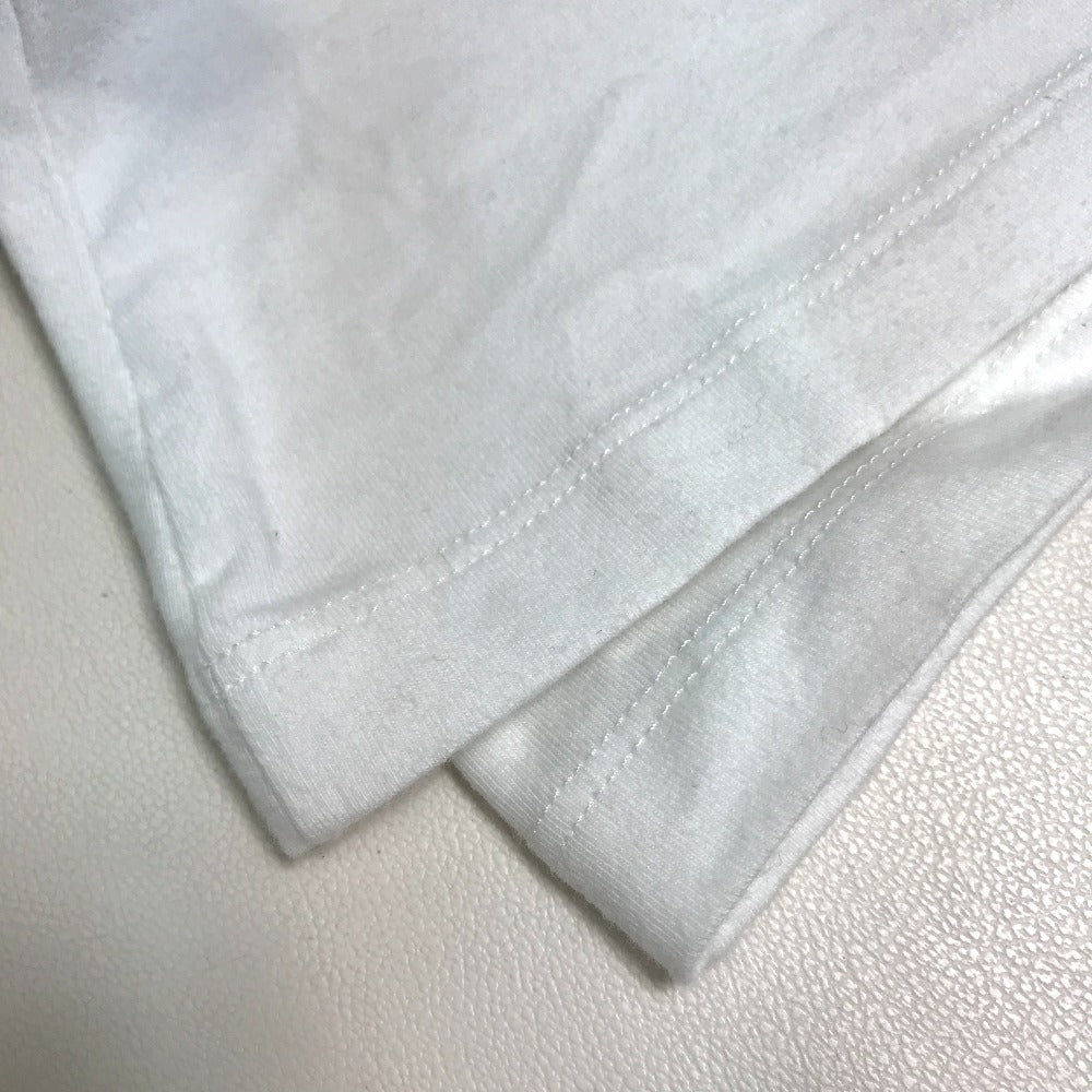 フェンディ FENDI 袖 ロゴ リボン FY5058 トップス アパレル 半袖Ｔシャツ コットン ホワイト