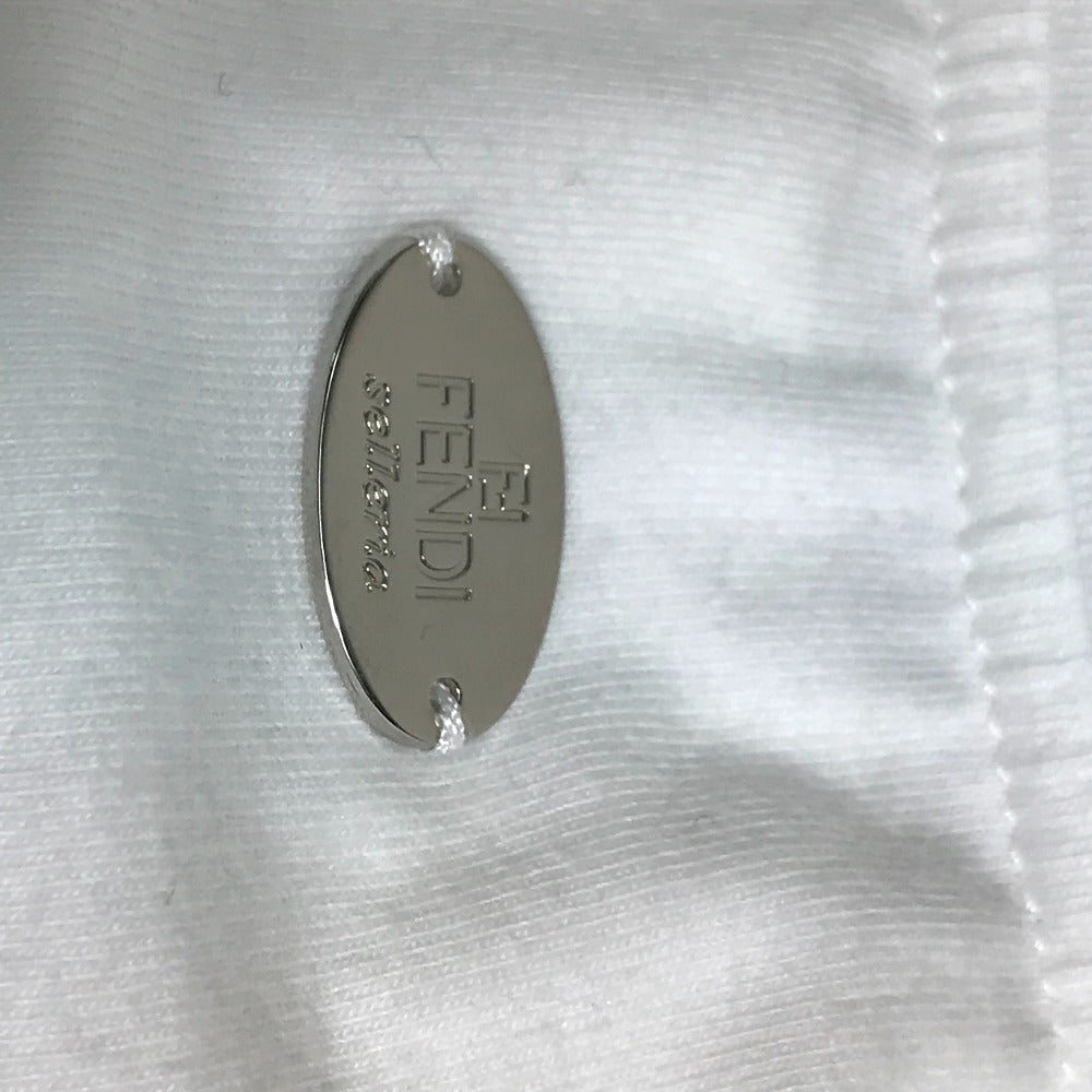 フェンディ FENDI FFロゴ FS7011 アパレル トップス 服 半袖Ｔシャツ コットン ホワイト
