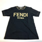 FENDI FS7254 刺繍ロゴ アパレル トップス 半袖Ｔシャツ コットン レディース - brandshop-reference
