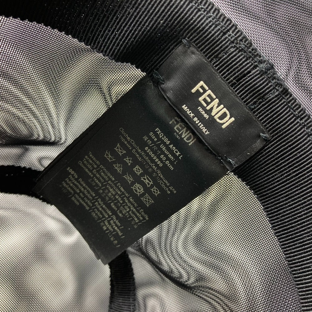 FENDI FXQ206 メッシュ 帽子 ハット ポリアミド レディース - brandshop-reference