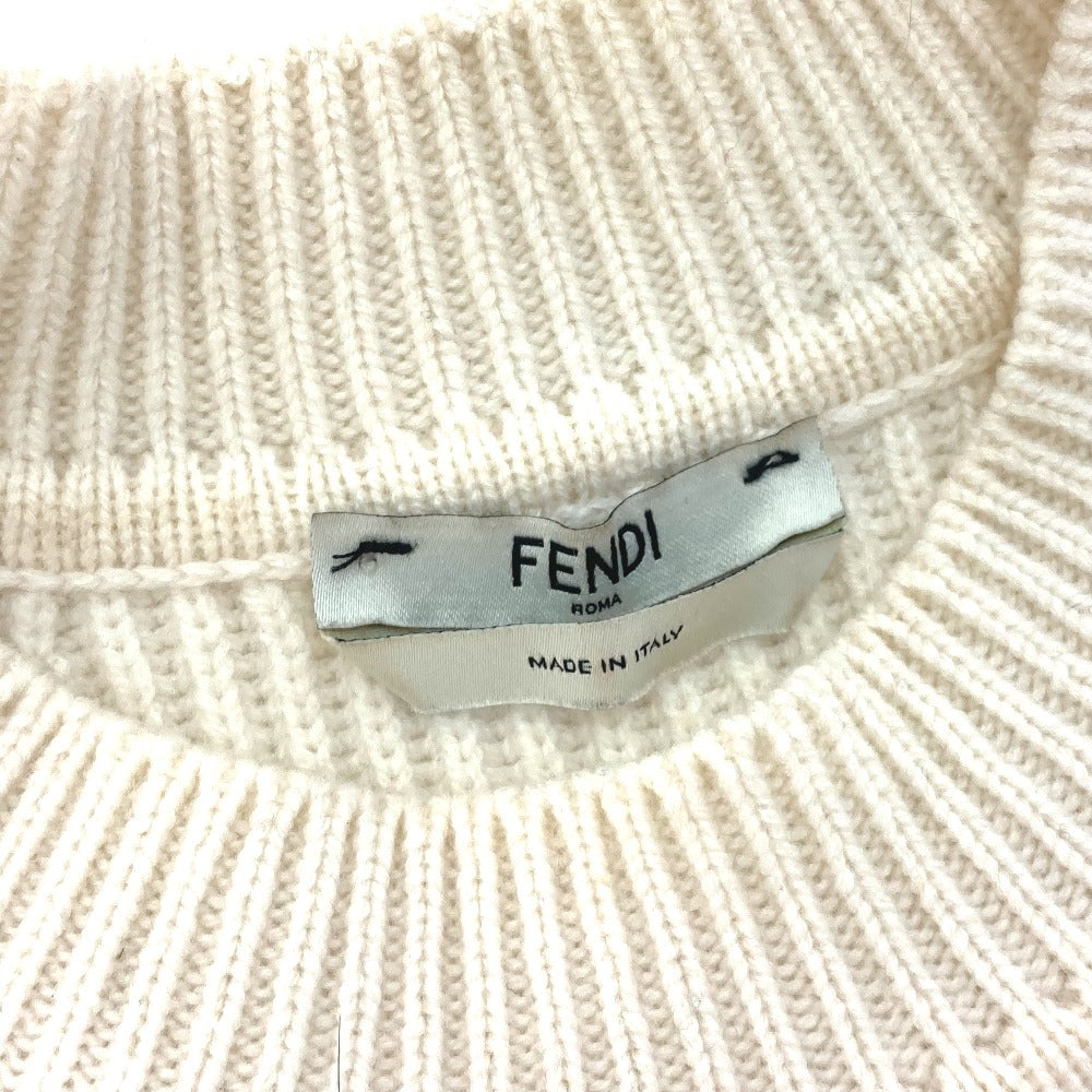 FENDI FZY681 18AW ハート ファー 七分丈 トップス アパレル ニット