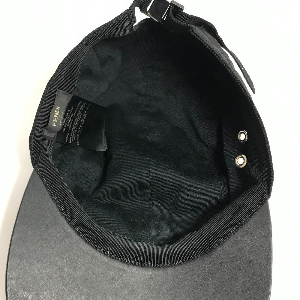 FENDI FXQ768 ズッカ 帽子 キャップ帽 ベースボール キャップ ナイロン レディース - brandshop-reference