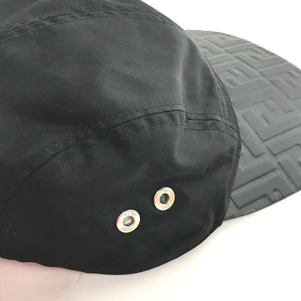 FENDI FXQ768 ズッカ 帽子 キャップ帽 ベースボール キャップ ナイロン レディース - brandshop-reference