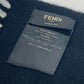 FENDI FXS124 アパレル スカーフ ロゴ ワッペン マフラー ウール メンズ - brandshop-reference