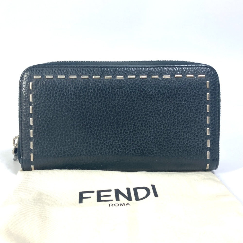 FENDI 7M0210 セレリア ラウンドファスナー 長財布 レザー レディース - brandshop-reference