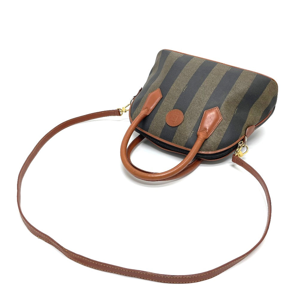 FENDI Pecan shoulder 2WAY shoulder bag handbag/leather ladies ...