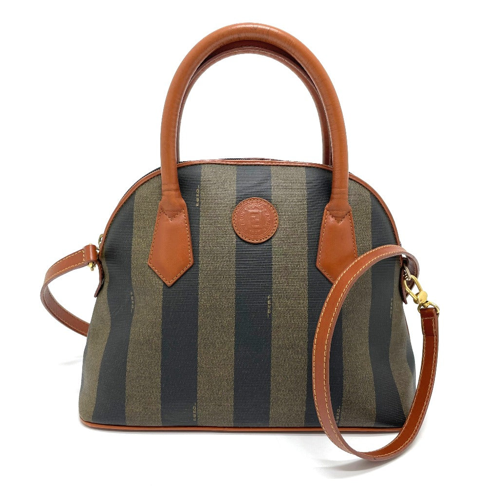 FENDI Pecan shoulder 2WAY shoulder bag handbag/leather ladies ...