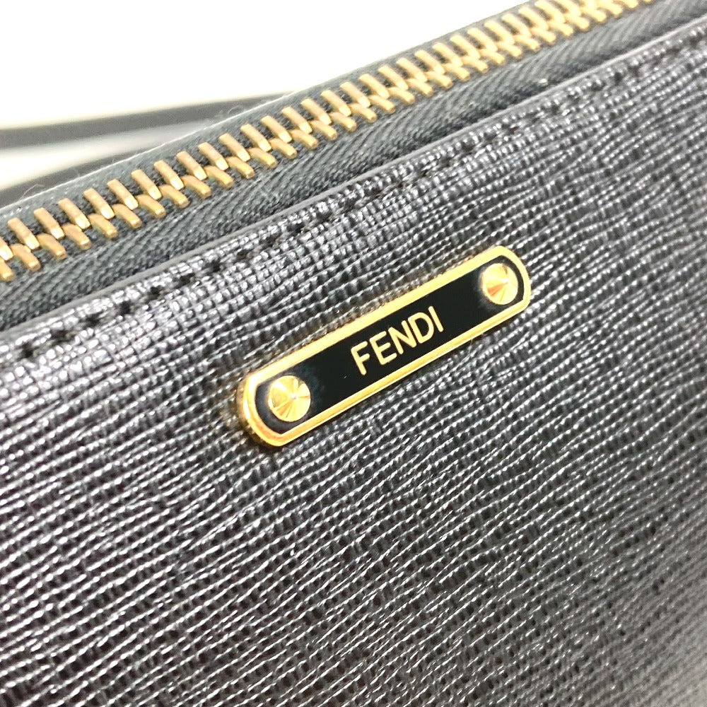FENDI 8M0357 ロゴ 斜め掛け ポシェット ショルダーバッグ レザー レディース - brandshop-reference