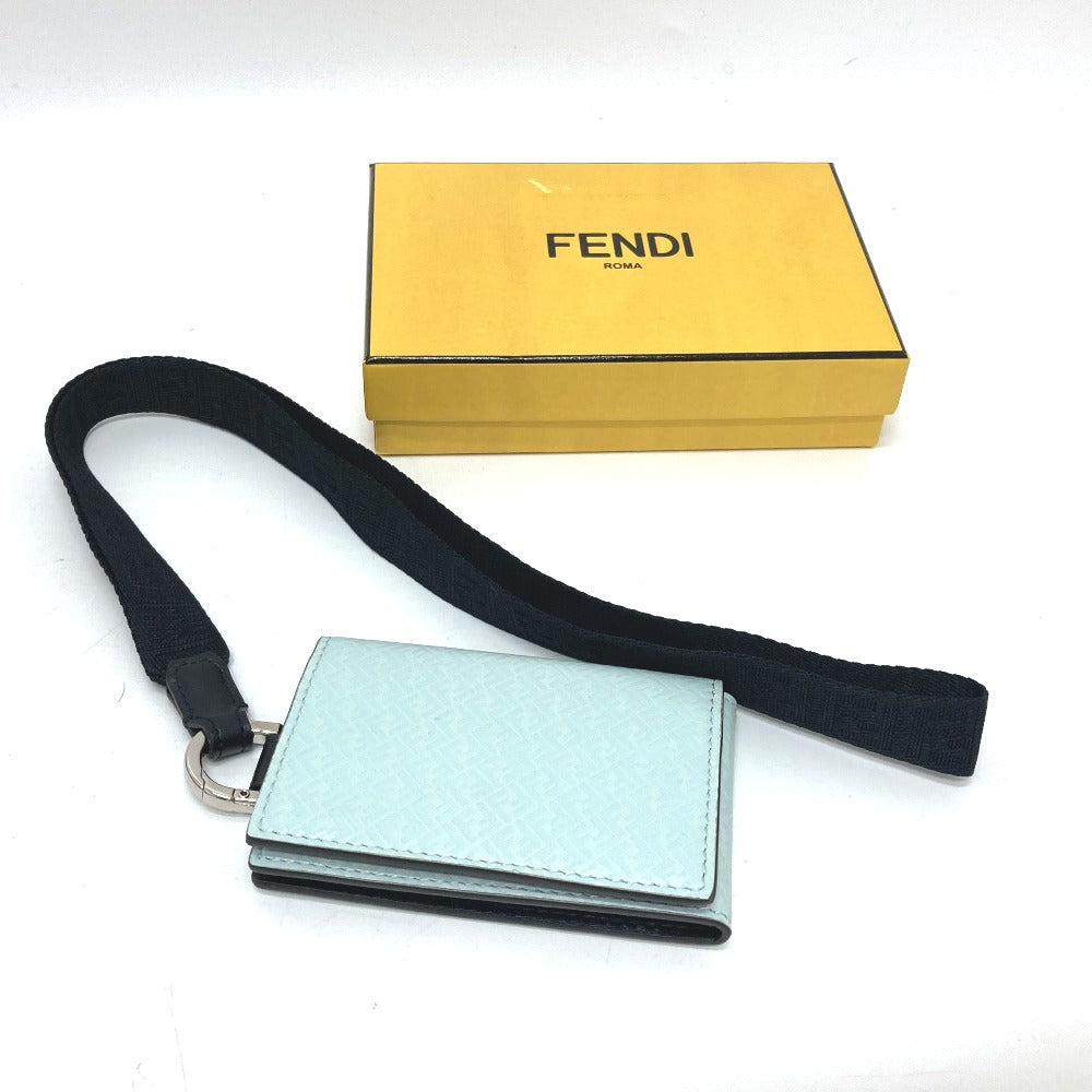 新品 FENDI 折り財布 ズッカ コインケース  カードケース レザー