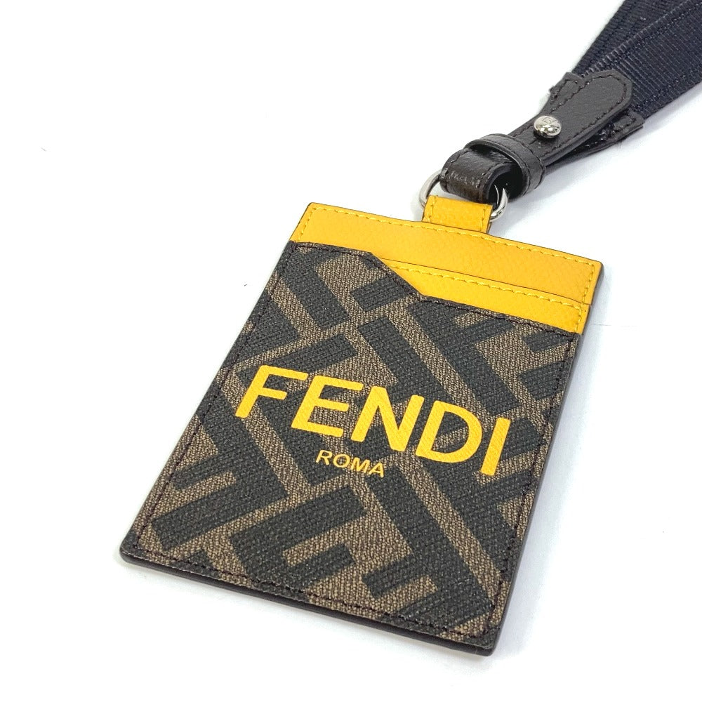 FENDI 7M FENDICARD HOLDER WITH STRAP ロゴ ズッカ ショルダー