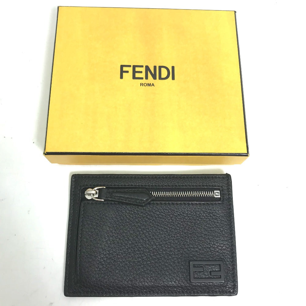 FENDI 7M0310 フラグメントケース ロゴ 小銭入れ 財布 コインケース ...