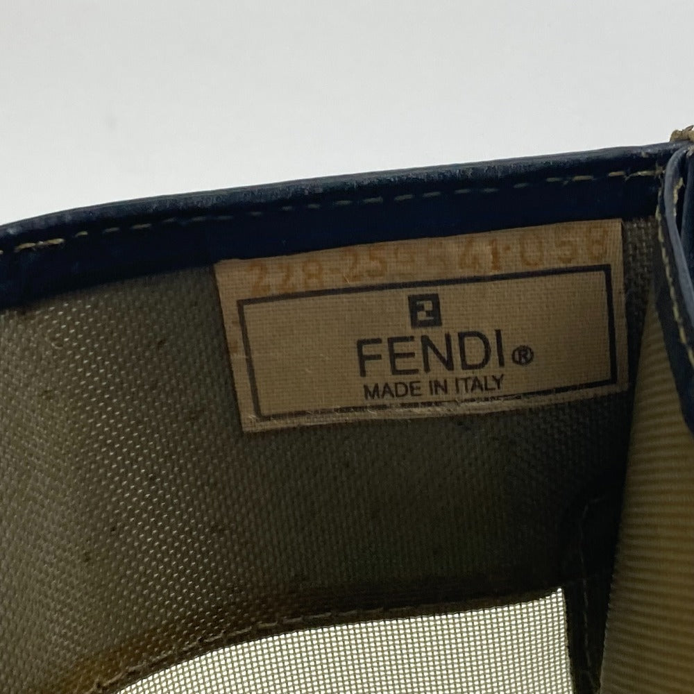 FENDI ヴィンテージ ロゴ メッシュ 肩掛け トートバッグ カバン ショルダーバッグ メッシュ/レザー レディース - brandshop-reference