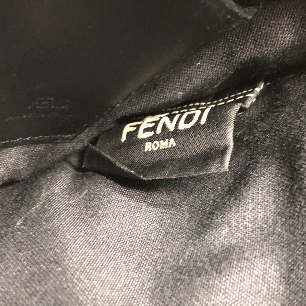 FENDI 7N0113 ロゴ ミニ バッグ クラッチバッグ レザー ユニセックス - brandshop-reference
