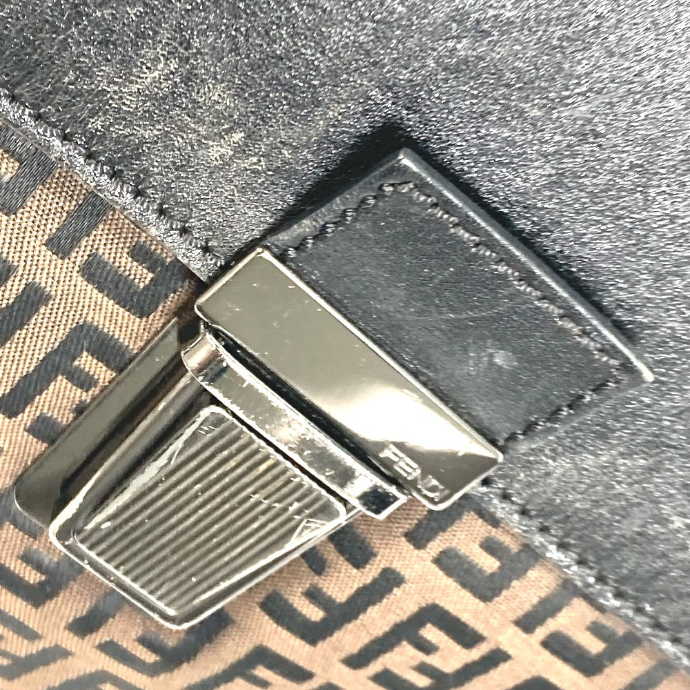 FENDI ヴィンテージ ズッカ カバン ハンドバッグ ビジネスバッグ キャンバス メンズ - brandshop-reference