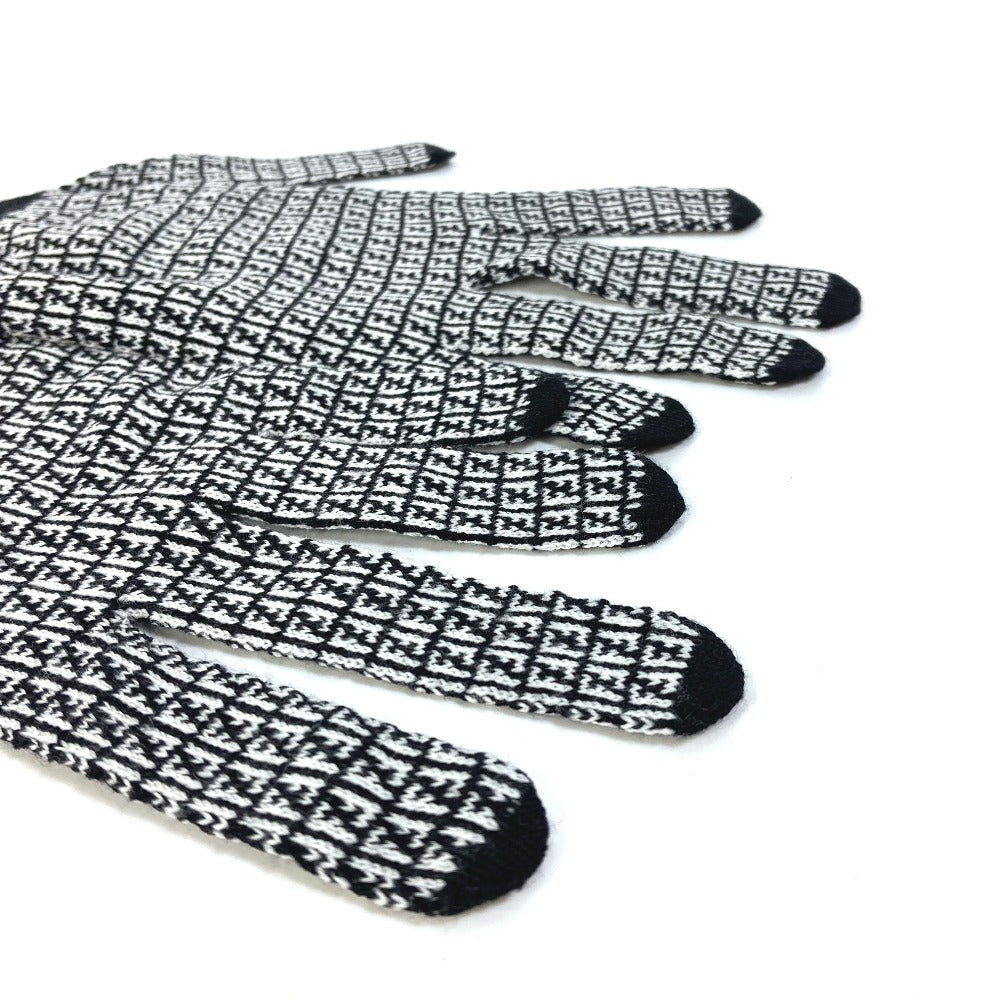 FENDI FXY010 ロゴ 手袋 グローブ ウール ユニセックス | brandshop ...