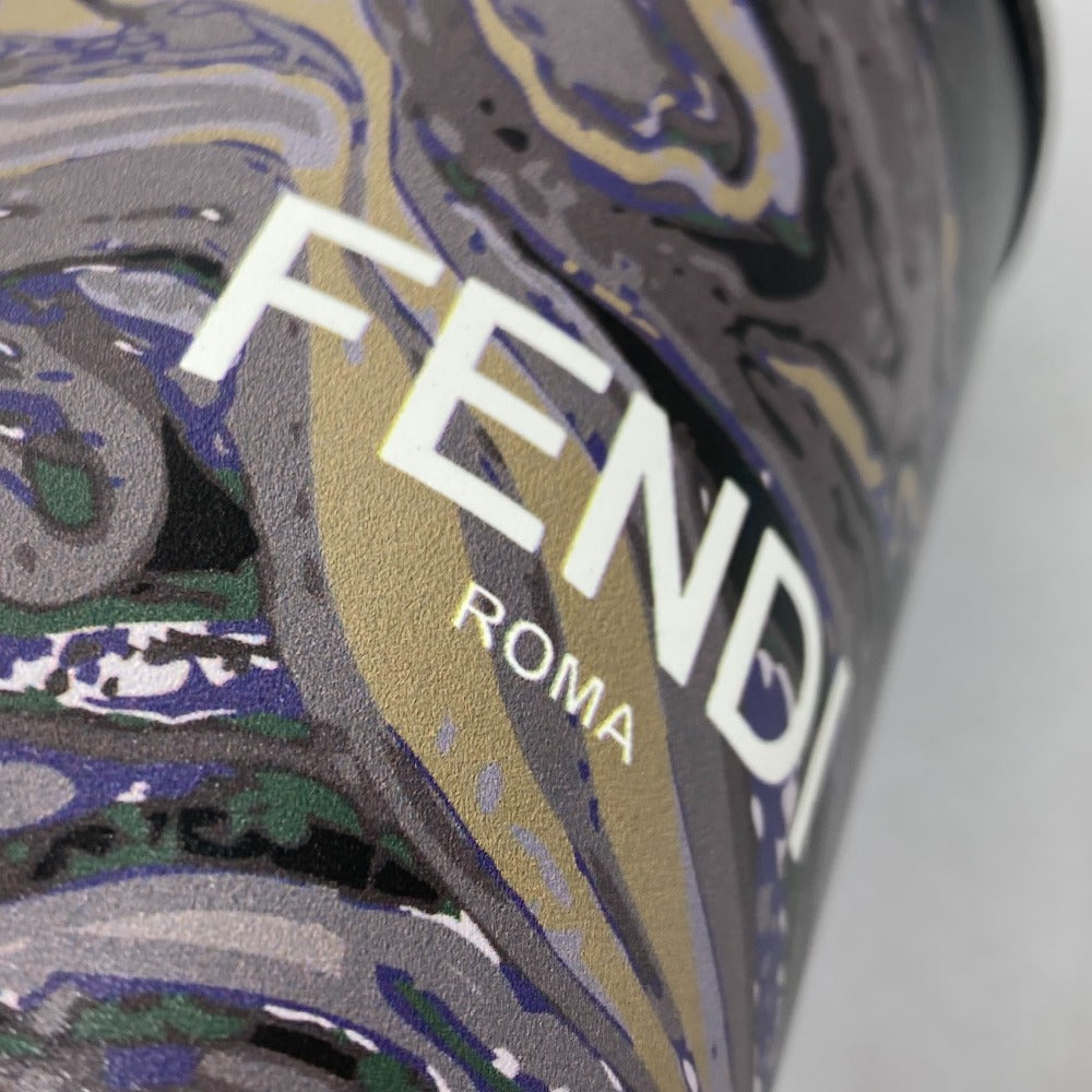 FENDI 7AR968 ウォーターボトル 水筒 ボトル 水筒 カバー付き タンブラー SS メンズ - brandshop-reference