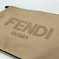 FENDI ポーチ ロゴ カバン クラッチバッグ キャンバス レディース - brandshop-reference