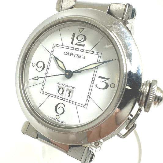 CARTIER W31055M7  パシャC ビックデイト 自動巻き 腕時計 SS メンズ - brandshop-reference