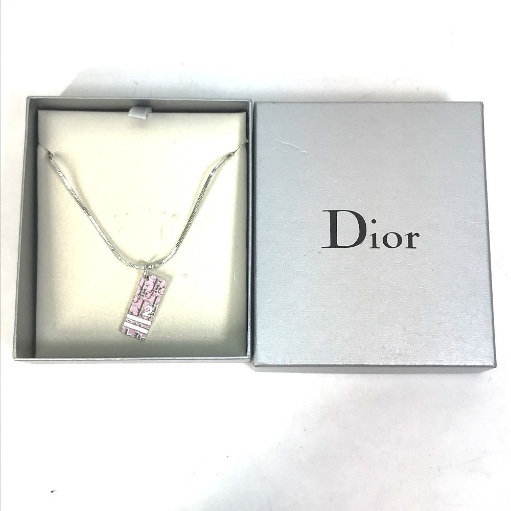 Dior アクセサリー トロッター ナンバー2 プレート  ペンダント ネックレス メタル レディース - brandshop-reference