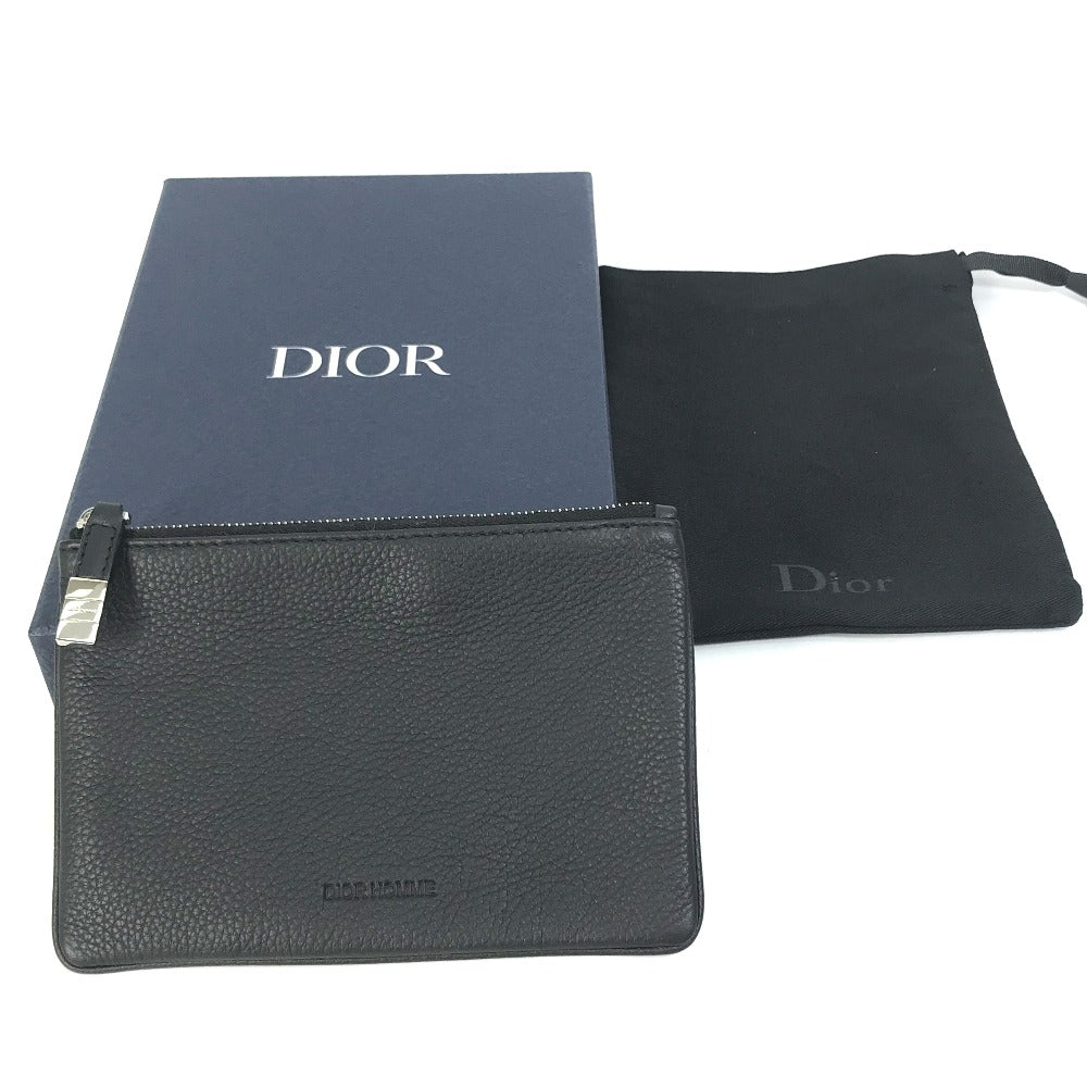 DIOR HOMME コインケース 財布 小物入れ ロゴ ミニクラッチバッグ カバン ポーチ レザー メンズ - brandshop-reference