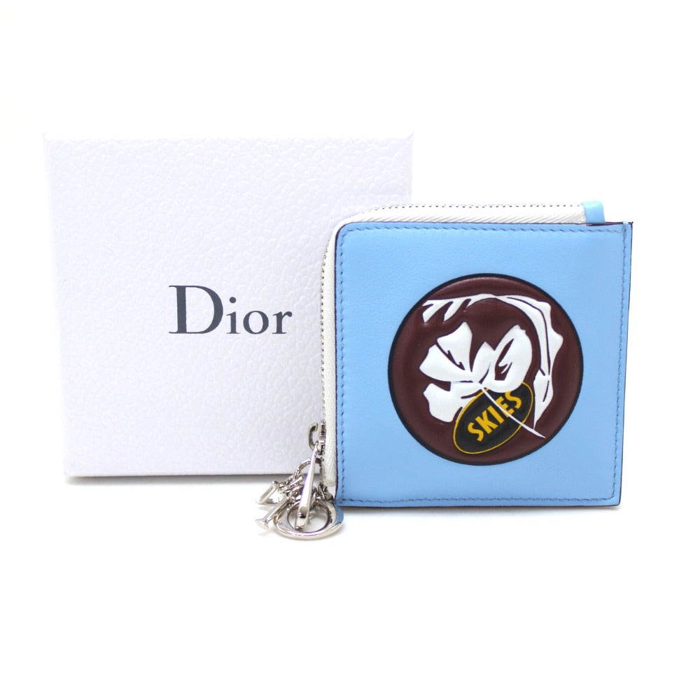 Dior DIORISSIMO 小銭入れ キーリング付き コインケース レザー レディース - brandshop-reference