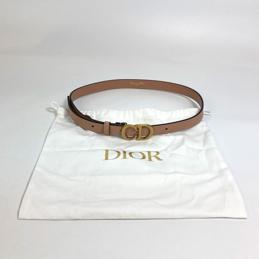 Dior サドル メタルディテール CDバックル ベルト レザー レディース - brandshop-reference