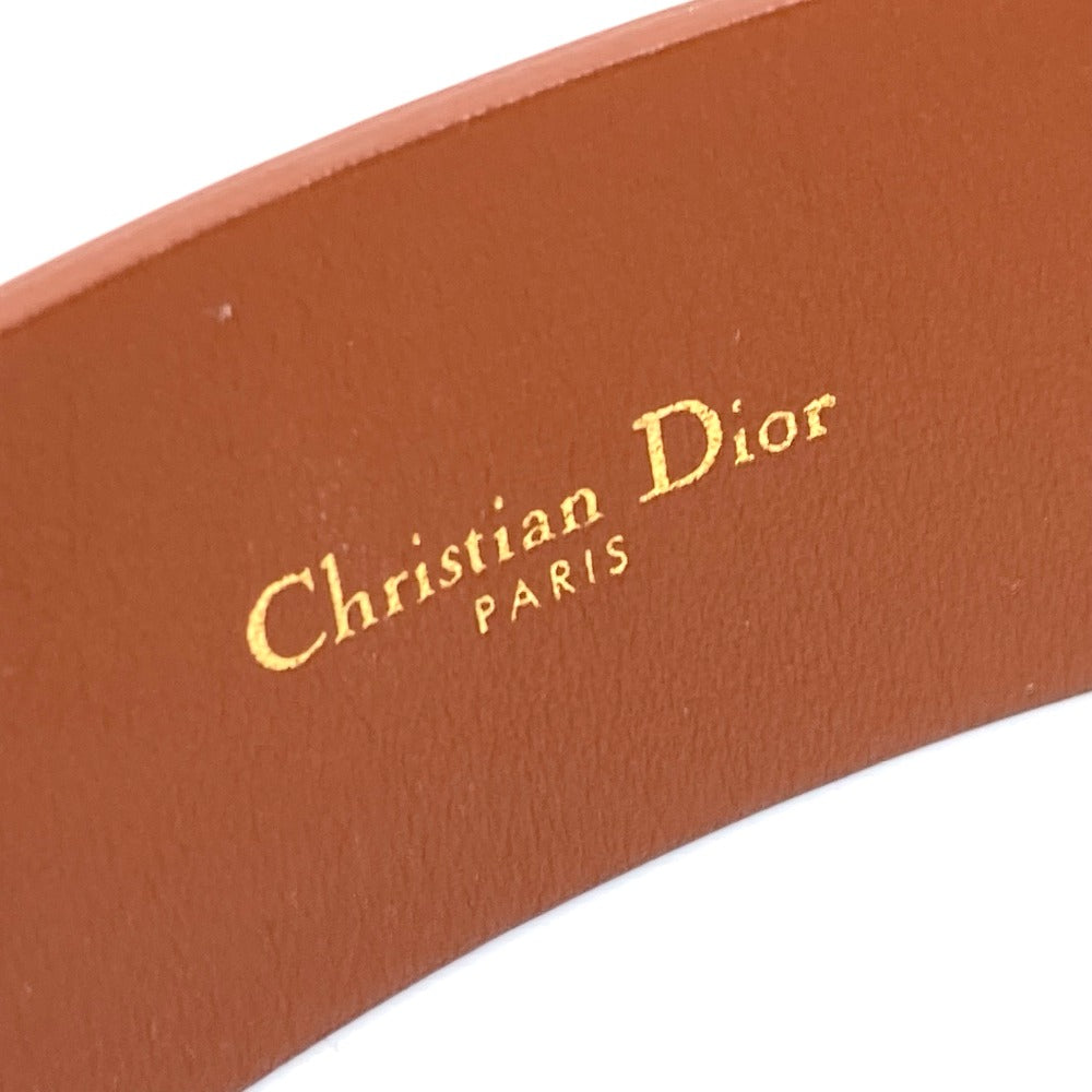 Dior CD ロゴ SADDLE サドル CDバックル  ベルト レザー レディース - brandshop-reference