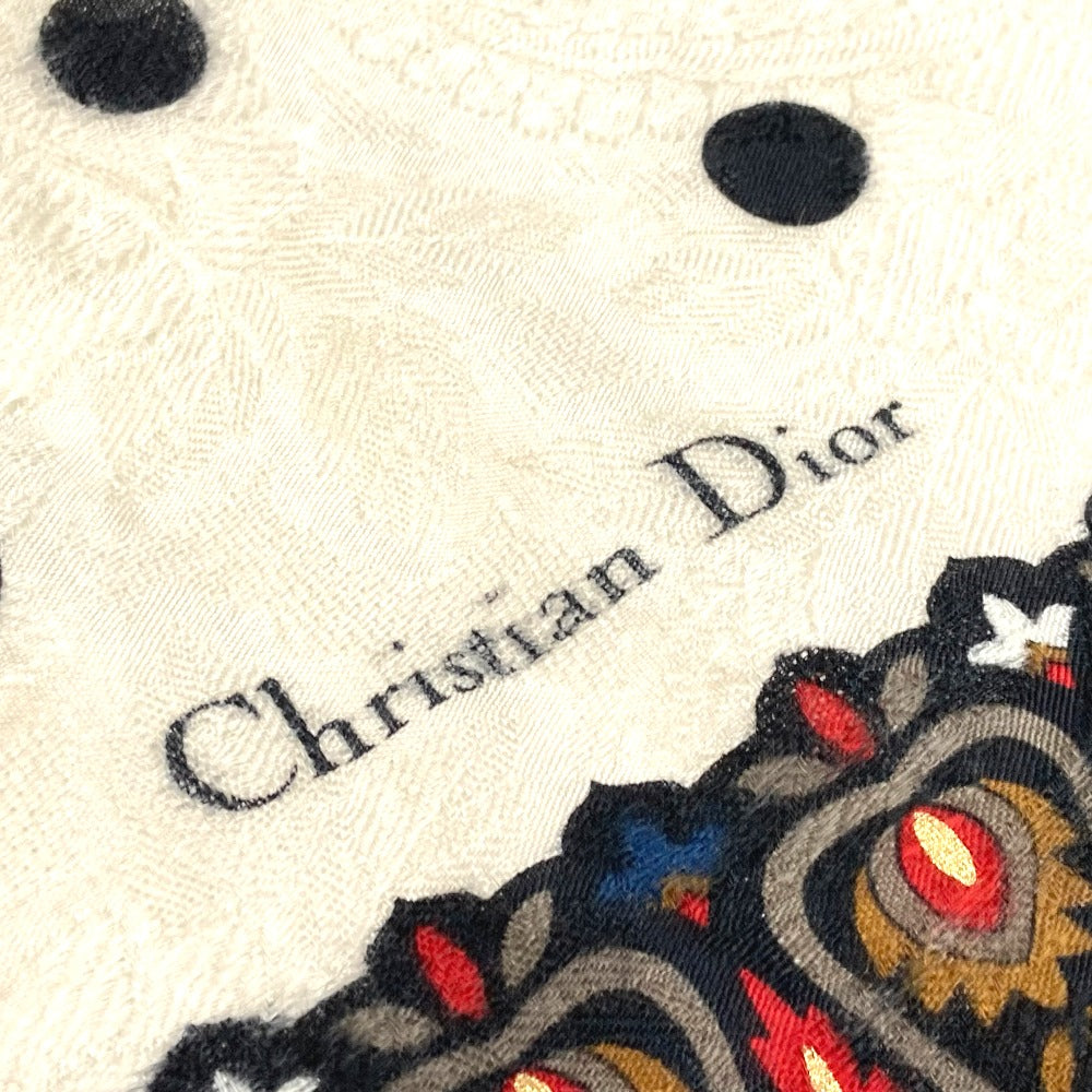 Dior ドット 花柄 ショール ファブリック レディース - brandshop-reference