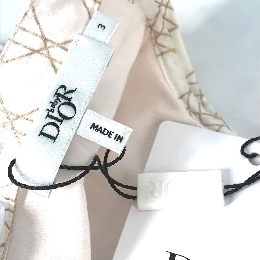 Dior カナージュ ポプリン & コットン インターロック 出産祝いギフトセット スタイ＆ロンパース＆ニット帽セット ニット帽 コットン キッズ